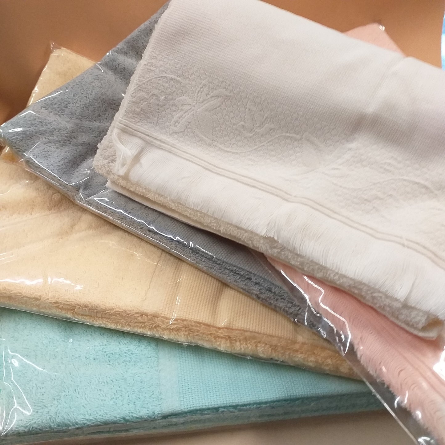 nuovi colori set mani ospite asciugamani colorati di spugna cotone tela Aida da ricamare a punto croce per idee regalo bagno e ricamo mezzo punto