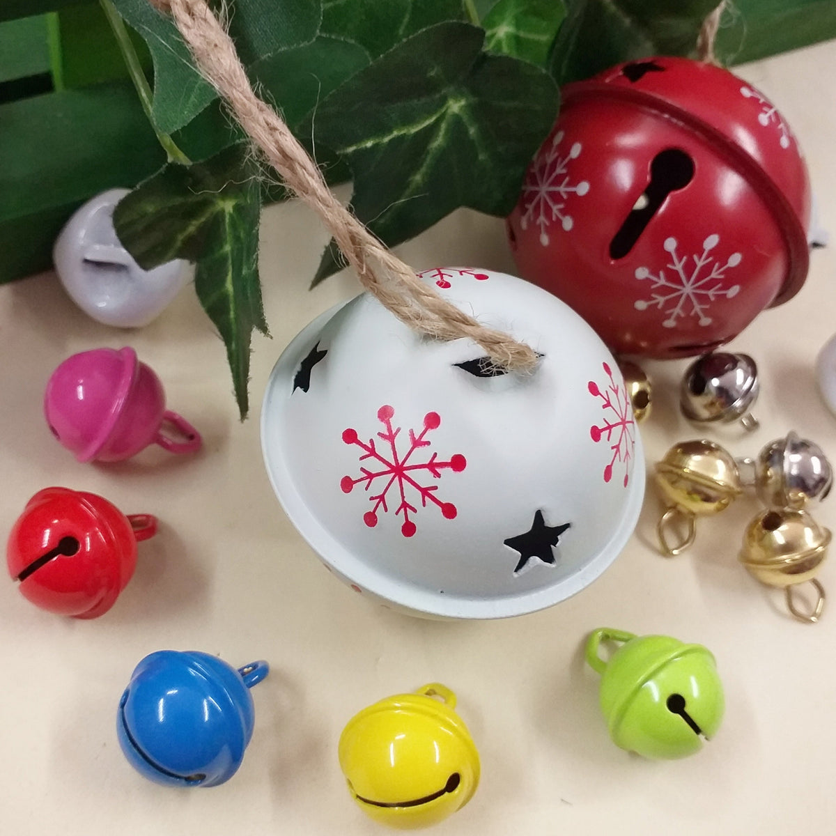 Sonagli campanellini metallo tintinnanti addobbi natalizi decorazioni –  hobbyshopbomboniere