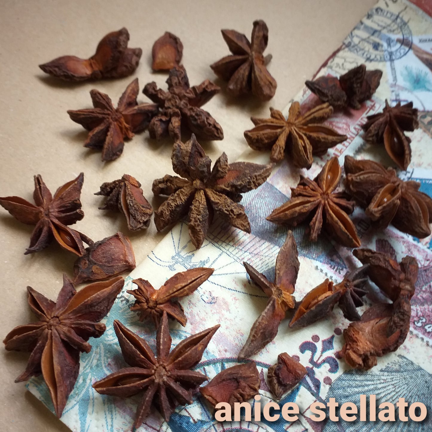 anice stellato naturale marrone spezie decorative biedermeier uso decorazioni natalizie ghirlande fiori bomboniere packaging vetrinistica chiudipacco regalo natale