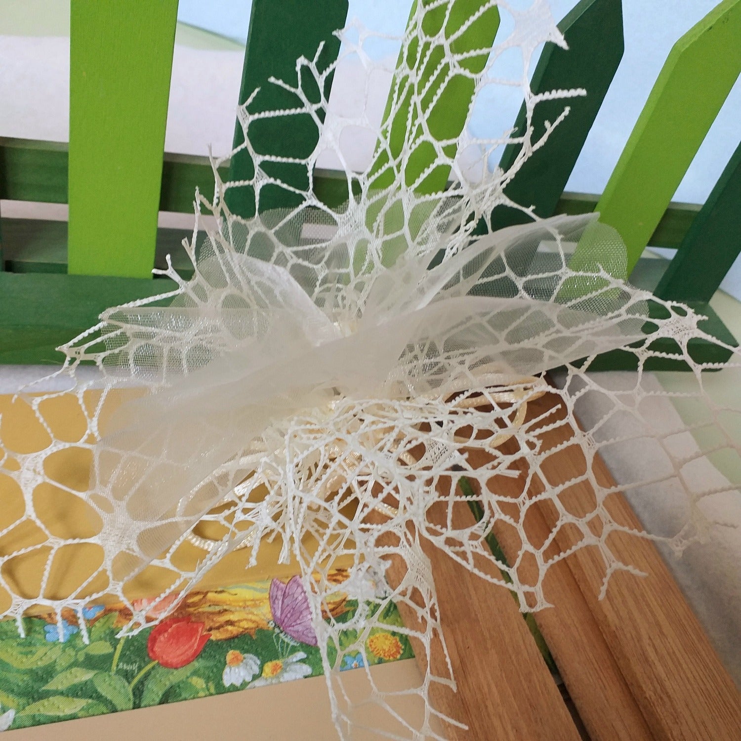 crema avorio matrimonio anniversario coccarda pompon farfalla tulle organza rete spider pizzo con nastrino tirante uso facile fai da te sacchetti portaconfetti confezionare bomboniere confetti segnaposto packaging fiori secchi profumati lavanda