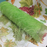 verde colori tulle sisal organza rotolo runner decorativo per hobby fai da te e bomboniere packaging uso confezioni pasquali rete da fioristi