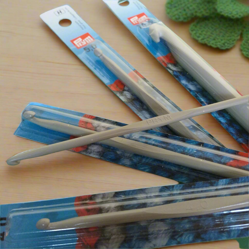 Uncinetti ferri aghi uncino per lavori lana e cotone prym alluminio metallo e plastica 4 - 10 mm