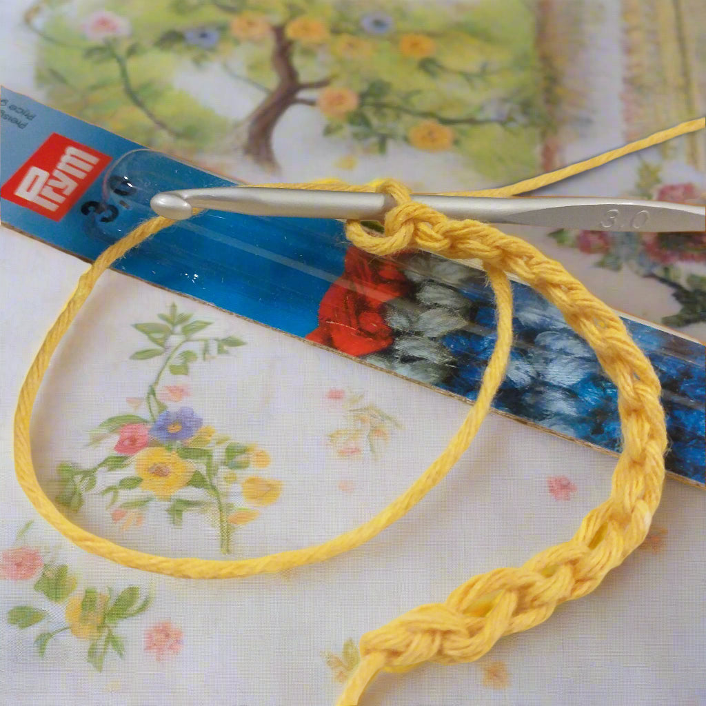 3.0 Prym ago con uncino crochet hook uncinetto alluminio per lana sottile cotone biologico lavori a maglia con filati di spessore medio e fine