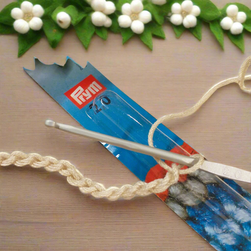 2.0 Prym ago con uncino crochet hook uncinetto alluminio per lana sottile cotone grosso lavori a maglia con filati di spessore medio e fine