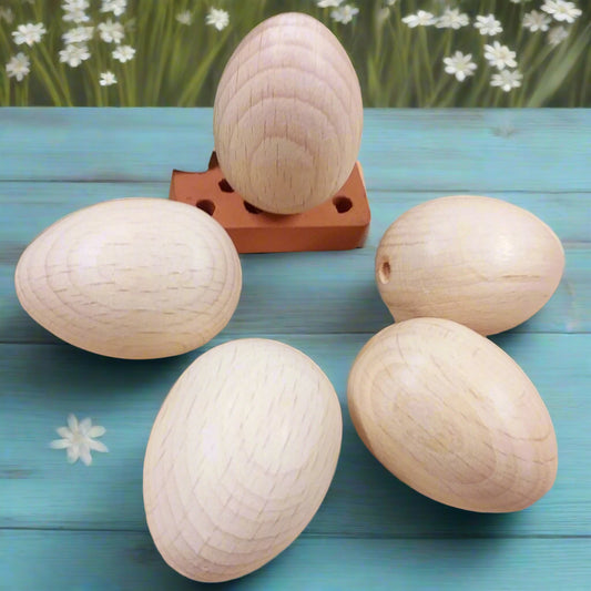prima misura uova 3 x 4 cm come uovo di gallina ovetti legno da dipingere colorare decorare per albero Pasquale fai da te bambole stoffa cucito rammendo angioletti pupazzi pezza tessuto