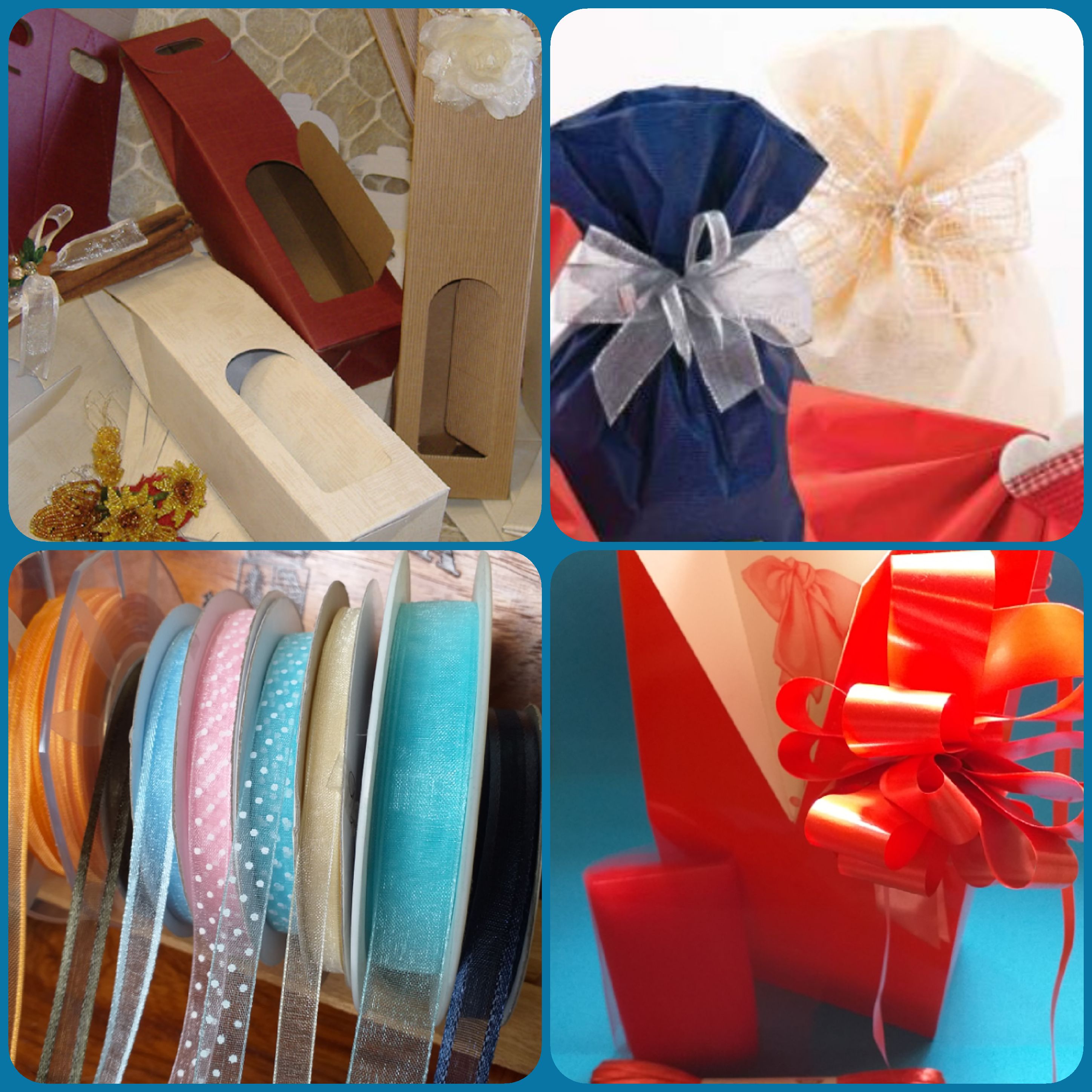 Ordinare online sacchetti regalo in carta colorata?