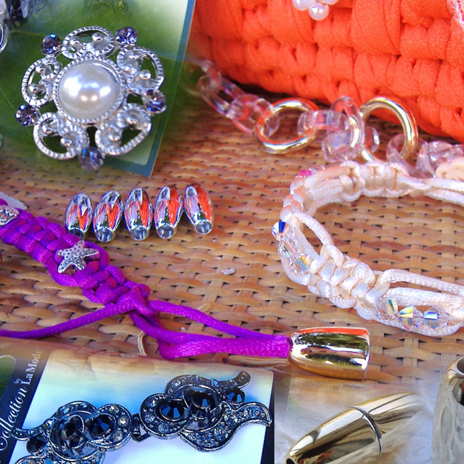 minuterie accessori materiali di hobby creativi cordini creare gioielli di bigiotteria fai da te