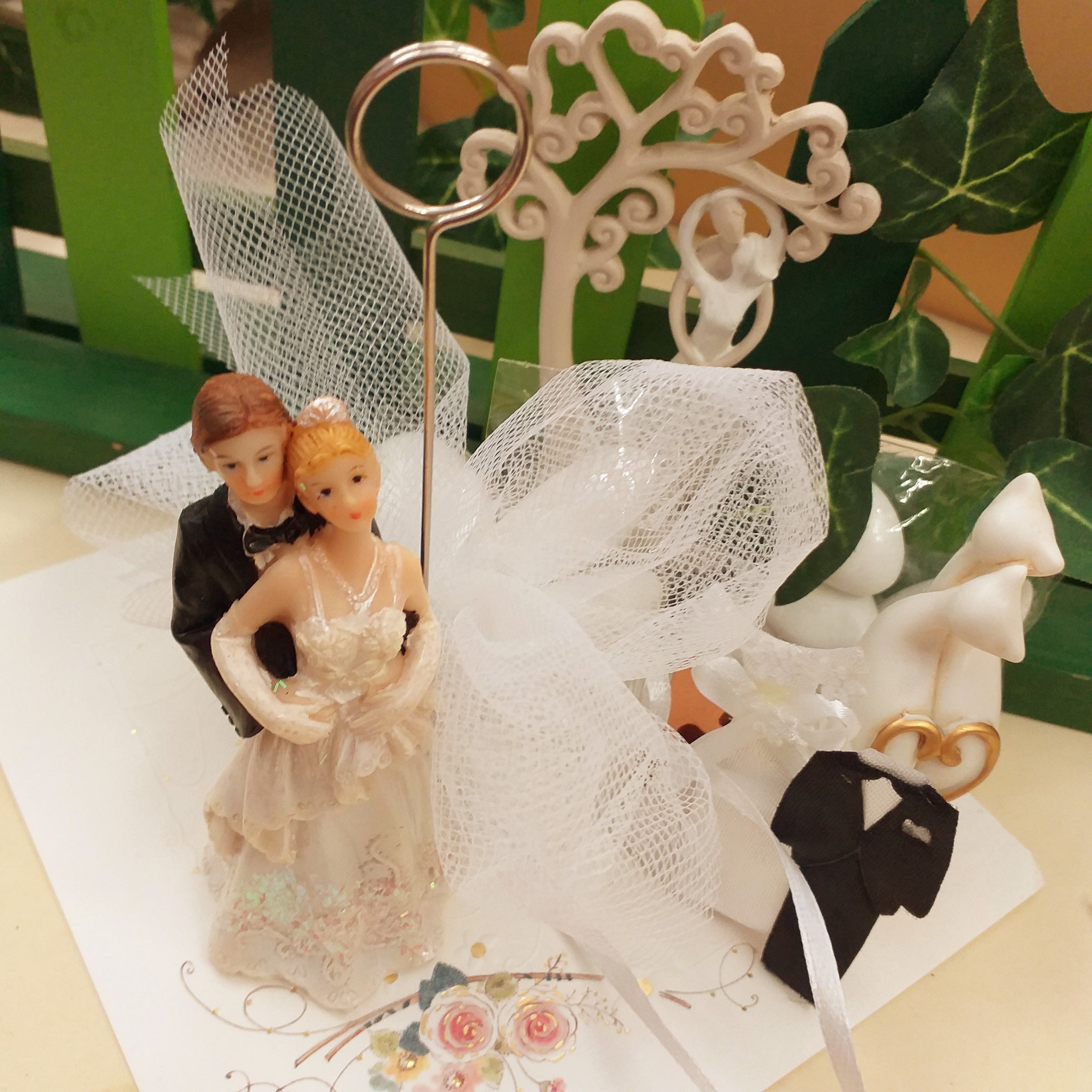 2 scatole bomboniera porta confetti sposi matrimonio coppia sposa s
