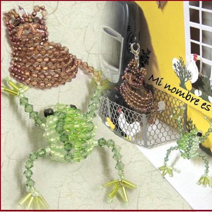 creazioni gioielli hobby perline animaletti cristalli swarovski rocailles, gancetti per cellulare