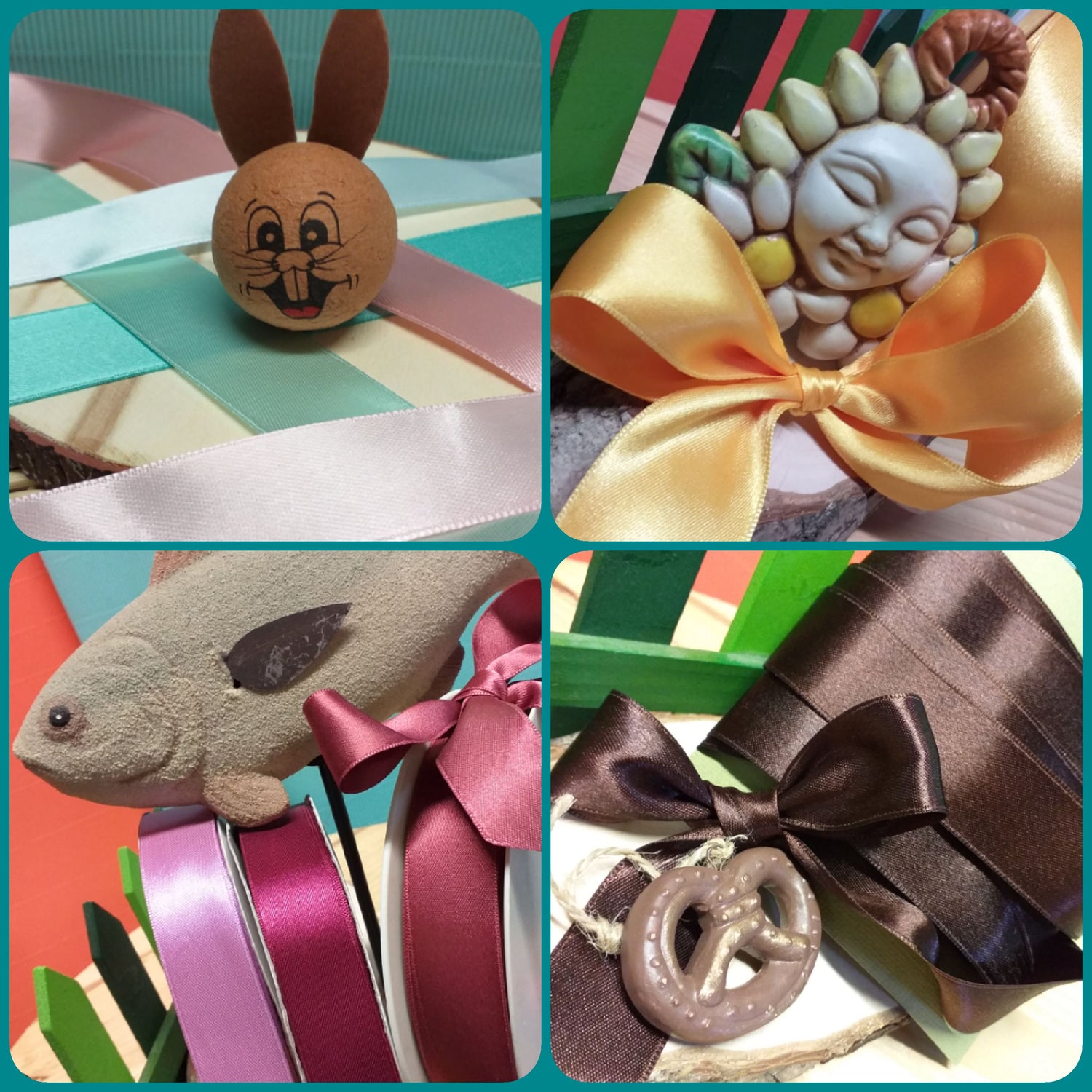 nastri decorativi di raso fiocchi pronti vetrina negozio vendita online packaging regalo fioristi bomboniere
