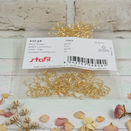 cerchietti anellini oro dorati apribili fai da te gioielli di bigiotteria perline orecchini braccialetti spille anelli collane