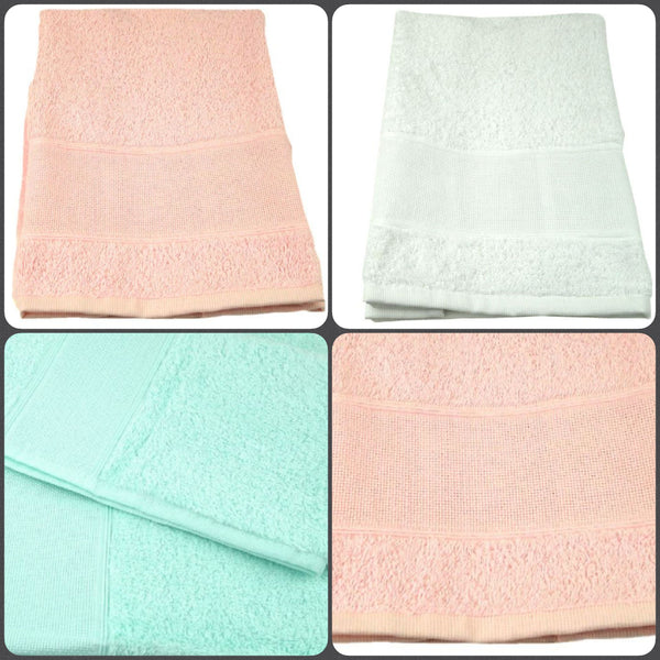colorate lavette cucina salviette ospite bagno asciugamani spugna cotone inserto bordura bordo tela aida da ricamare con iniziali cifre disegni