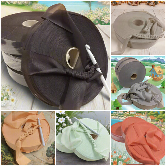 shop fettuccia autunno 2025 arancio zucca marrone cioccolato beige tortora chiaro grigio argento cammello verde chiaro maglina stafil jersey borse cestini tappeti uncinetto scaldacollo collane pochette clutch bags abbigliamento moda