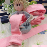 tubolari piccoli mini rosa maglina elastica tessuto creare bambole Renkalik braccia gambe pigottine di pezza e stoffa