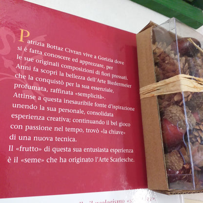 spiegazione manuale del kit lavoretti regali decorazioni fai da te scarlesco Biedermeier
