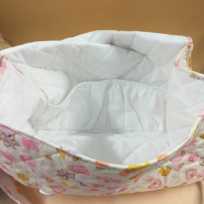 tasche interne di bebè fantasia orsetti pulcini baby bavaglini sonaglio scarpine borsa trapuntata cambio neonato da ricamare punto croce con tela aida tracolla