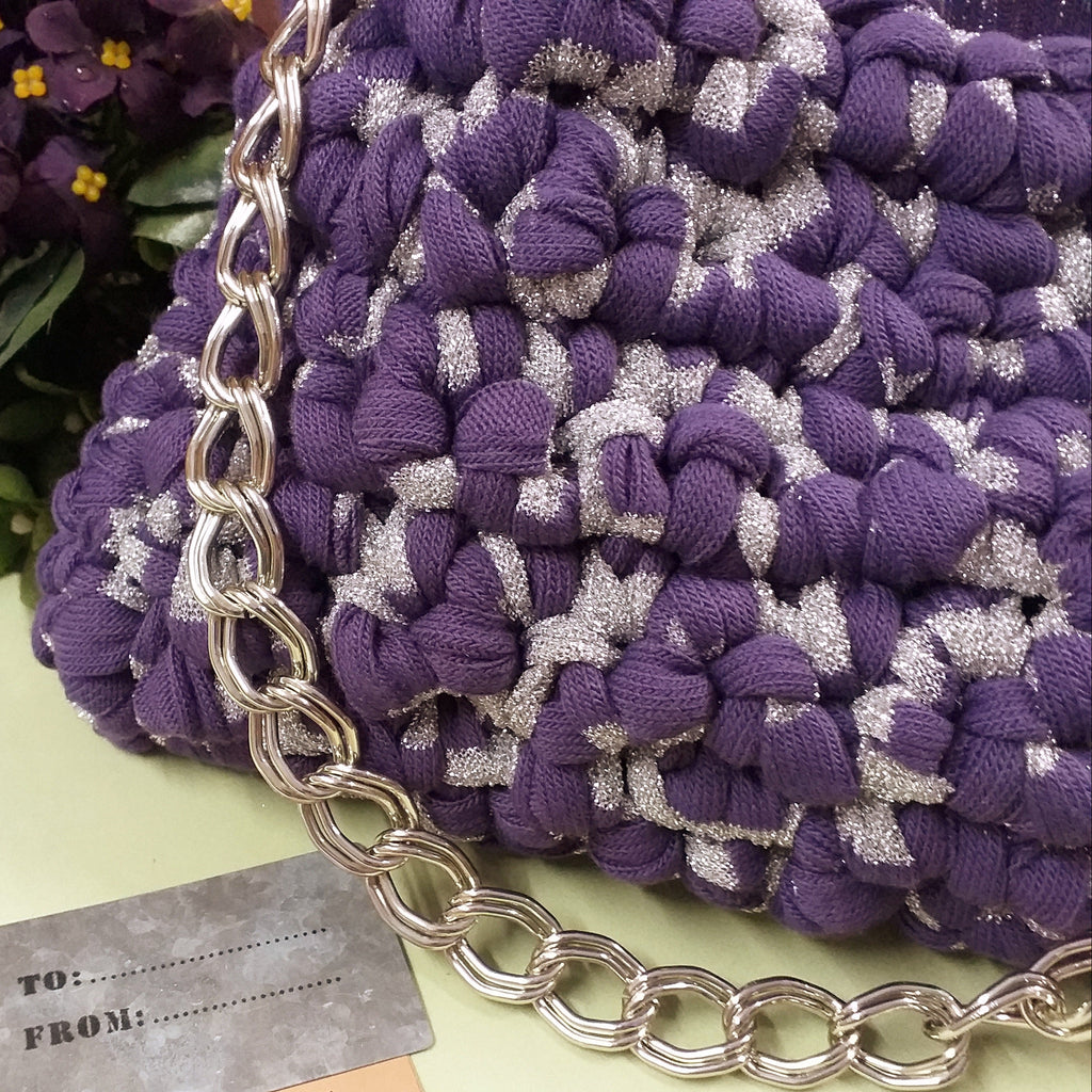 Pochette viola - Donna - Borse - di Mariella&Sabrina | su