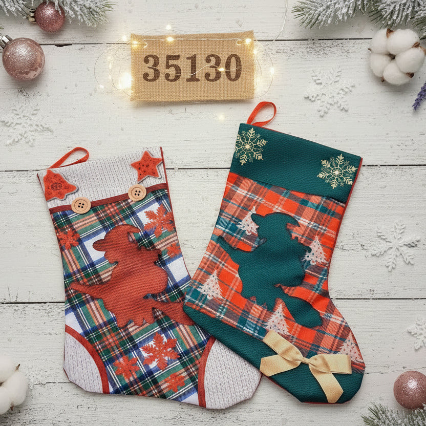 packaging fai da te con calza economica panno feltro e tessuto befana epifania vuota con scopetta scacciaguai rosso verde da riempire per confezionamento natale dolciumi biscotti caramelle cioccolatini pasticceria regalini ricordini souvenir
