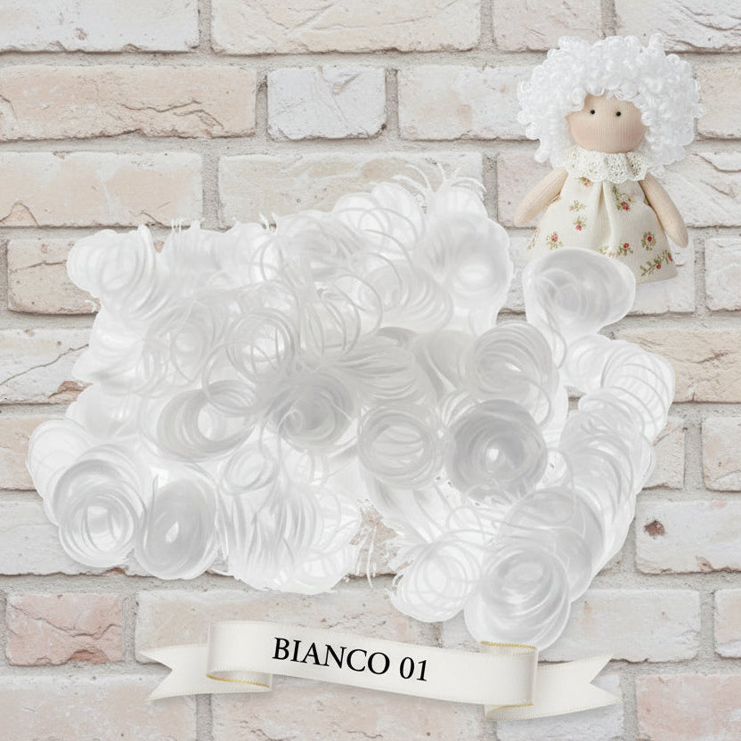 boccoli bianche fai da te pigotte moderne con capelli sintetici per bambole di stoffa pezza con acconciature parrucca