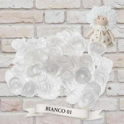 boccoli bianche fai da te pigotte moderne con capelli sintetici per bambole di stoffa pezza con acconciature parrucca