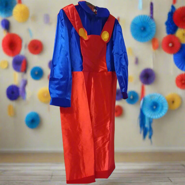 Carnevale costume per bambini da meccanico taglia II anni