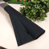 colore nero carta crespa leggera 60 g per fiori piccoli lavori decorazioni Natale allestimento Presepe vetrinistica packaging confezioni regalo e bomboniere fai da te creativo