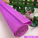 PF590 fucsia shop online vendita a rotoli carta crespa pesante 180 g colorata per realizzare composizioni di fiori grandi giganti decorazioni packaging allestimenti vetrine