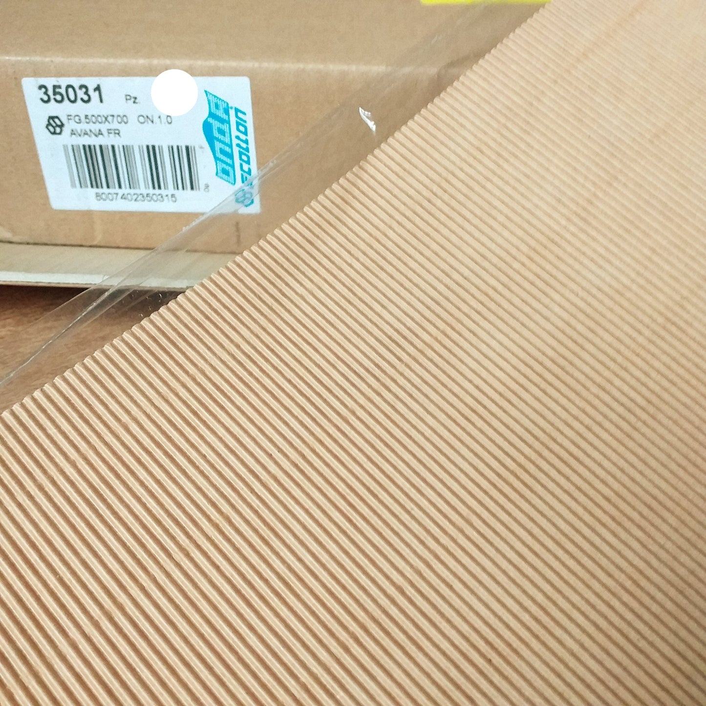 cannetè vetrina cartoncino ondulato onda avana 1.0 beige naturale cartone 1 mm per lavoretti creativi bambini rivestire scrapbooking biglietti inviti partecipazioni confezioni regalo packaging vetrinistica bomboniere fai da te