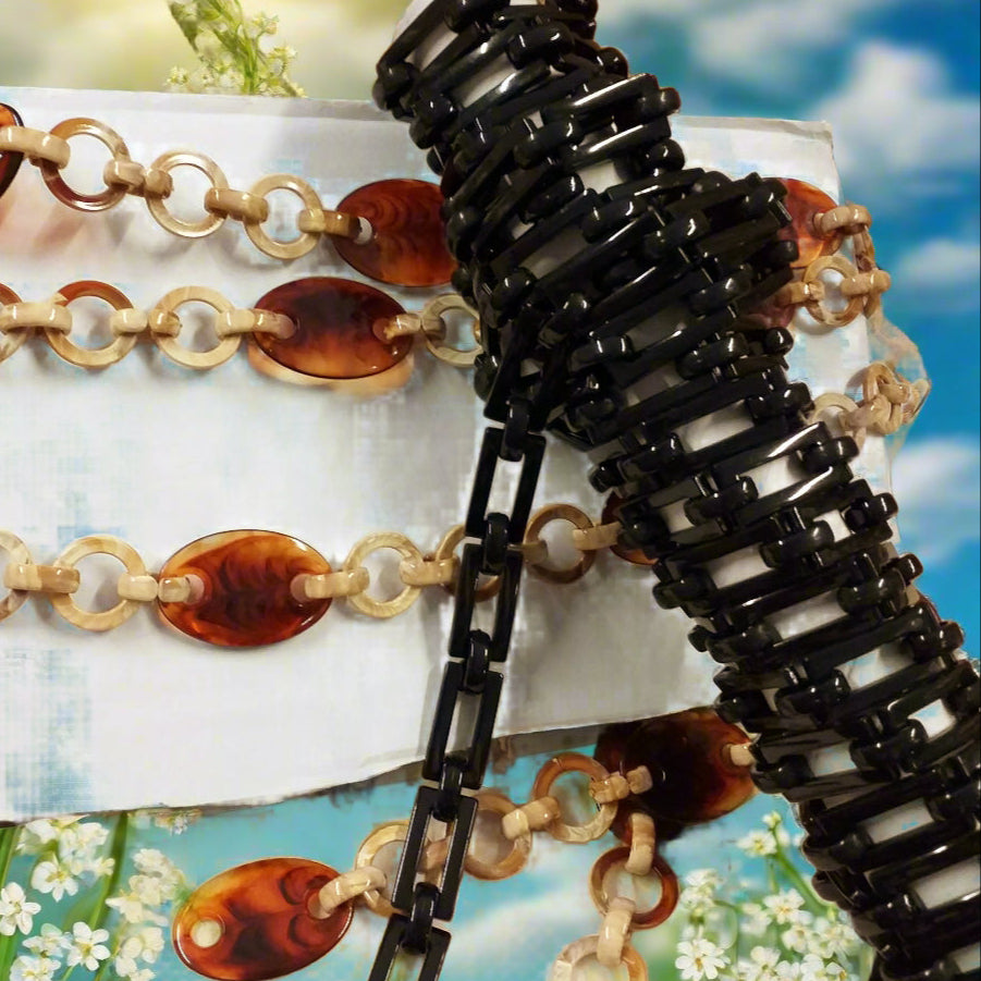 Catena Di Plastica Nera 32 Piedi - Per Controllo Folla, Recinzioni, Decorazioni - Foto 8