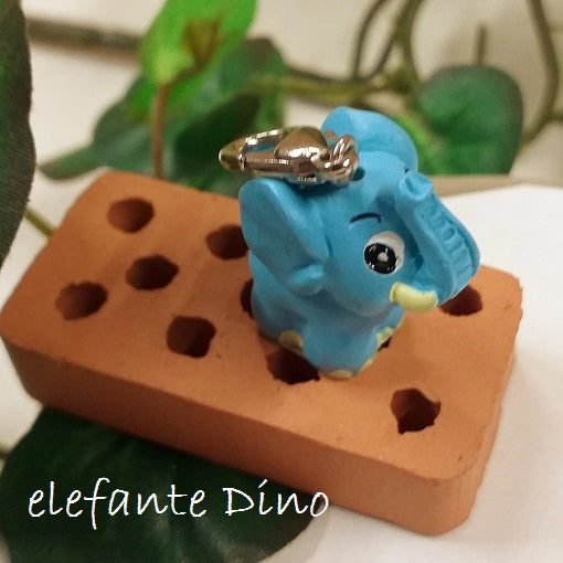 elefante Dino charms bigiotteria ciondoli animali bomboniere pendenti orecchini uso fai da te gioielli bijoux di perline