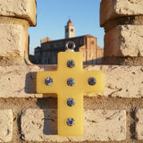 Collana Uomo Con Croce In Acciaio Inossidabile – Gioiello Minimal Chic Per Ragazzi, Catena Sottile E Lucida