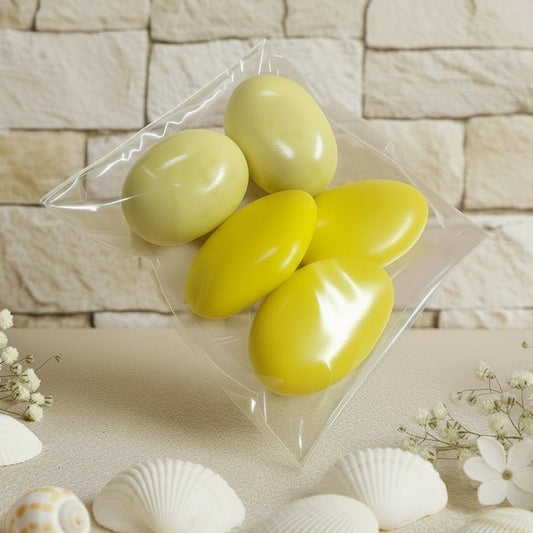 bustina sacchetto confezionato confezioni confetti gialli cioccolato e gusto limone cioccomandorla ricordino pensierino gadget regalino festa della donna bomboniere