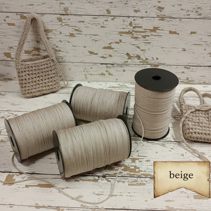 beige chiaro tripolino cordino thai cordoncino borse uncinetto ferri maglia stafil uso pochette clutch bags cerimonia sera ciabatte corda cappelli bijoux