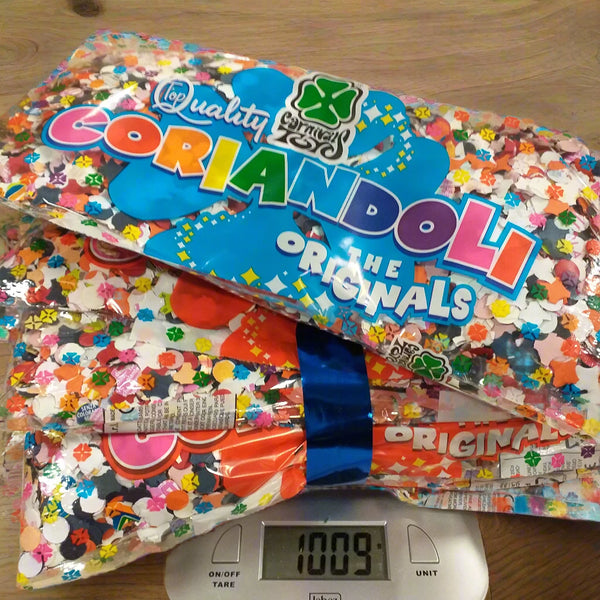 coriandoli carnevale multi colore feste compleanno party matrimonio top quality the originals carnival toys ritagli di carta colorati confetti decorativi lotto 1 chilogrammo