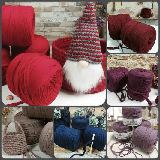 rosso bordeaux blu nocciola marrone chiaro fiori di lillà rotolo fettuccia uncinetto borse elastica cotone uso pochette clutch bags cestini natalizi culle neonati pelosetti abbigliamento inverno scaldacollo collane
