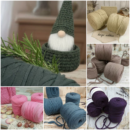 verde olivo beige sabbia nocciola marrone fucsia rosa blu avion viola melanzana rotolo fettuccia uncinetto borse elastica cotone uso pochette clutch bags cestini natalizi culle neonati pelosetti abbigliamento inverno scaldacollo collane