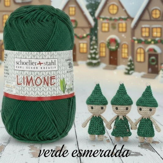 colori verde esmeralda stafil-schoeller limone stock filo di cotone grosso per uncinetto ferri lavori a maglia 3-4 uso sferruzzare crochet scialli maglie  capelli bambole di pezza moda abbigliamento bambole amigurumi addobbi natale