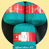 filati jolly tiffani-chiaro 308 made italy filo cotone per uncinetto 1.25-1.75 offerta gomitoli uso crochet corredino bambine copertine scarpine cuffie scialle poncho costume lavori a maglia con ferri da calza