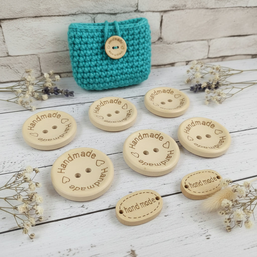 Récréatys 22 Bottoni Decorativi In Nylon A Forma Di Palloni Sportivi - Lavabili In Lavatrice