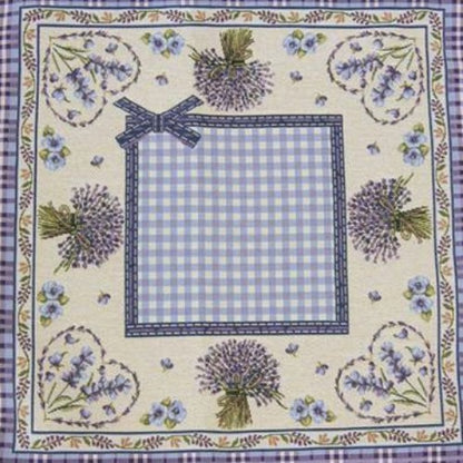 tessuto lavanda azzurro lilla scozzese stoffa tinta unita idea regalo cucina cuscino federa