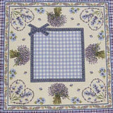 tessuto lavanda azzurro lilla scozzese stoffa tinta unita idea regalo cucina cuscino federa