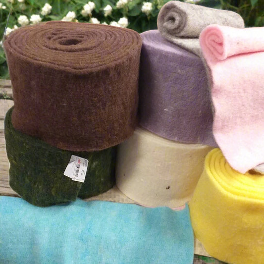 colori vetrina nastro di feltro lana cotta panno da infeltrire per decorazioni addobbi natalizi rivestire vasi di terracotta base albero natale sagome palline polistirolo bambole di pezza