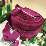 dall'alto fettuccia velluto per borse uncinetto pizza per clutch bags pochette cerimonia Natale Capodanno eleganti borsette