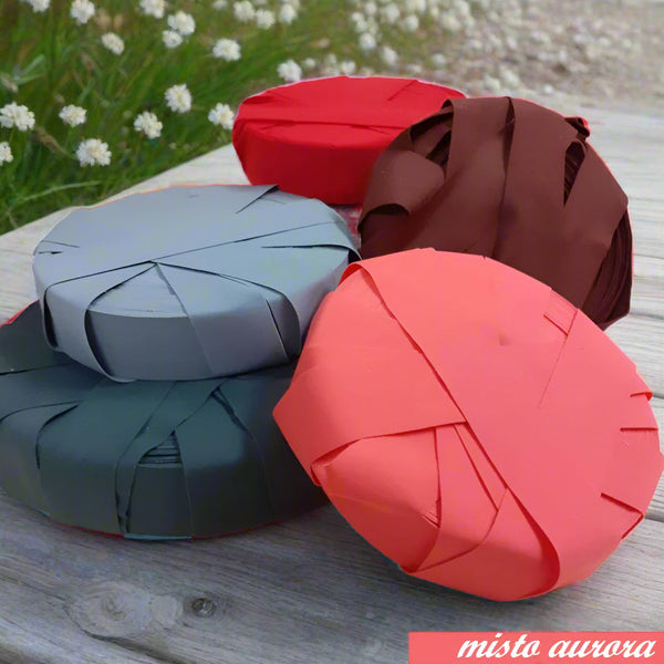 misto aurora grigio arancio marrone rosso fettuccia lycra soft borse uncinetto artigianali pochette clutch bags cerimonia estive mare piscina
