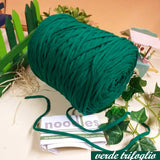 verde trifoglio autunno inverno fettuccia elastica cotone per uncinetto stretch gomitoli uso cestini fiori handmade crochet cucito creativo t-shirt yarn zainetto borse clutch bags