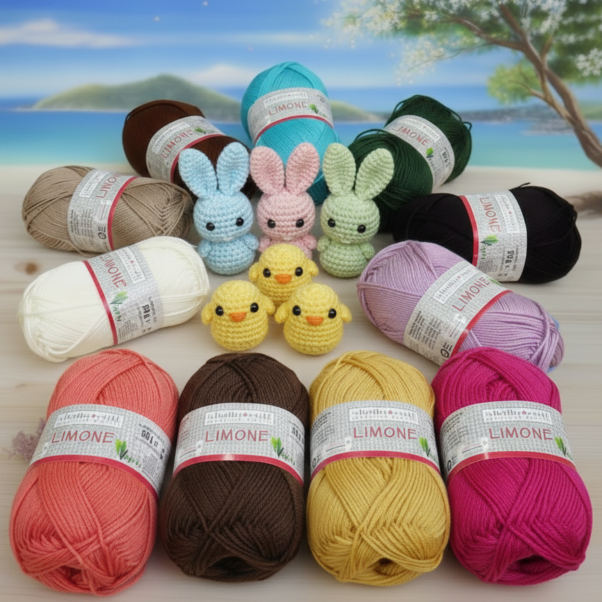 Limone Stafil-Schoeller filo cotone grosso filato top quality per uncinetto e ferri lavori a maglia top stole costume copri spalle amigurumi cuori bambole san valentino