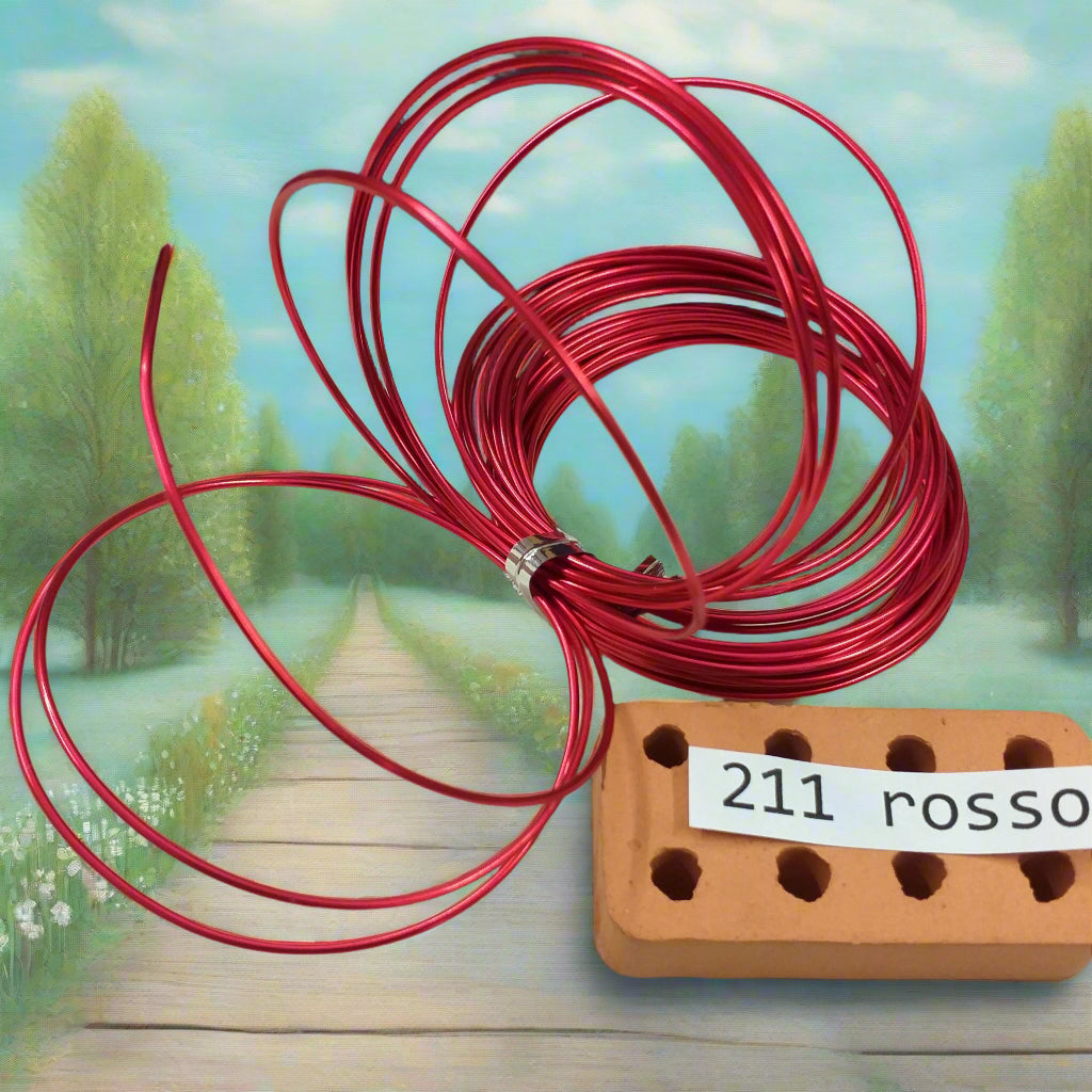 Filo Di Alluminio Modellabile Misura 2,0mm 5 Metri Argentato