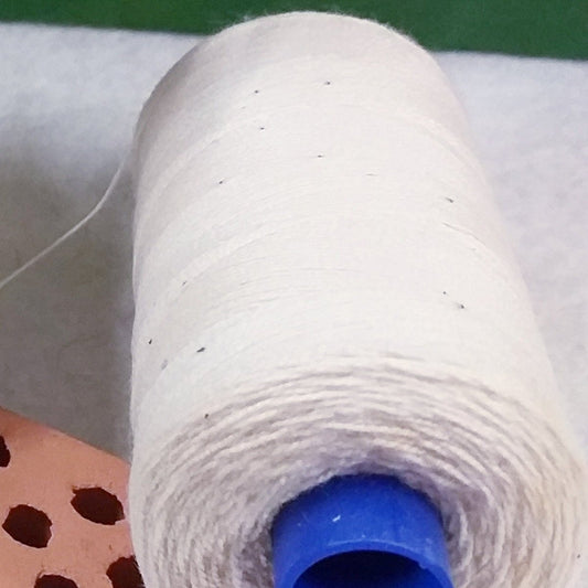 100% cotone filo da imbastire filato 50 grammi spoletta panna uso sarta cucito creativo feltro pannolenci