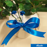 bluette fiocchetto con fiorellini roselline colorate fiocco pronto bomboniere fai da te confezioni regalo segnaposto