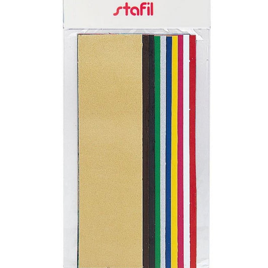 colori misti assortiti arcobaleno assortimento stock 10 fogli di cera decorativi per rivestire decorare candele di Natale artigianali fai da te particolari